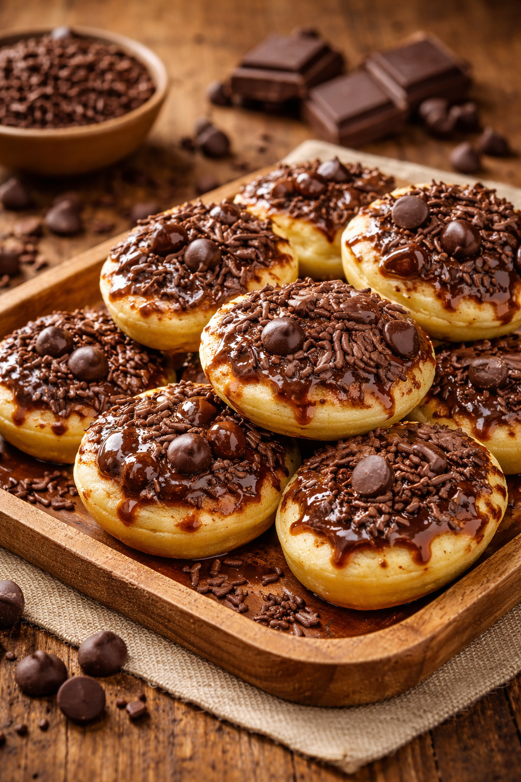 Resep Kue Cubit Tabur Cokelat yang Lembut Buat Cemilan